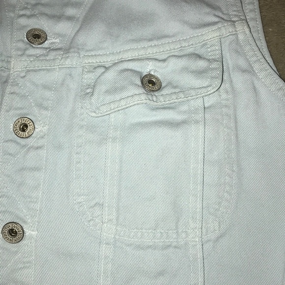 Designer Joseph Paris France SM denim vest top - Picture 4 of 8